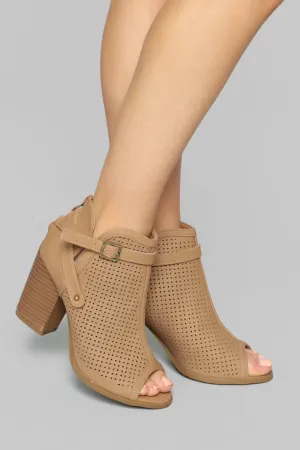 Against The World Booties - Tan